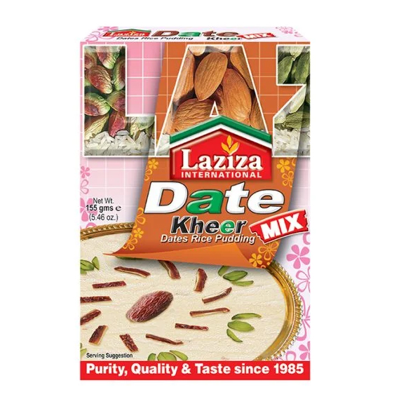 Laziza Dates Kheer 155g- khejur khir- Laziz, das ist Milch